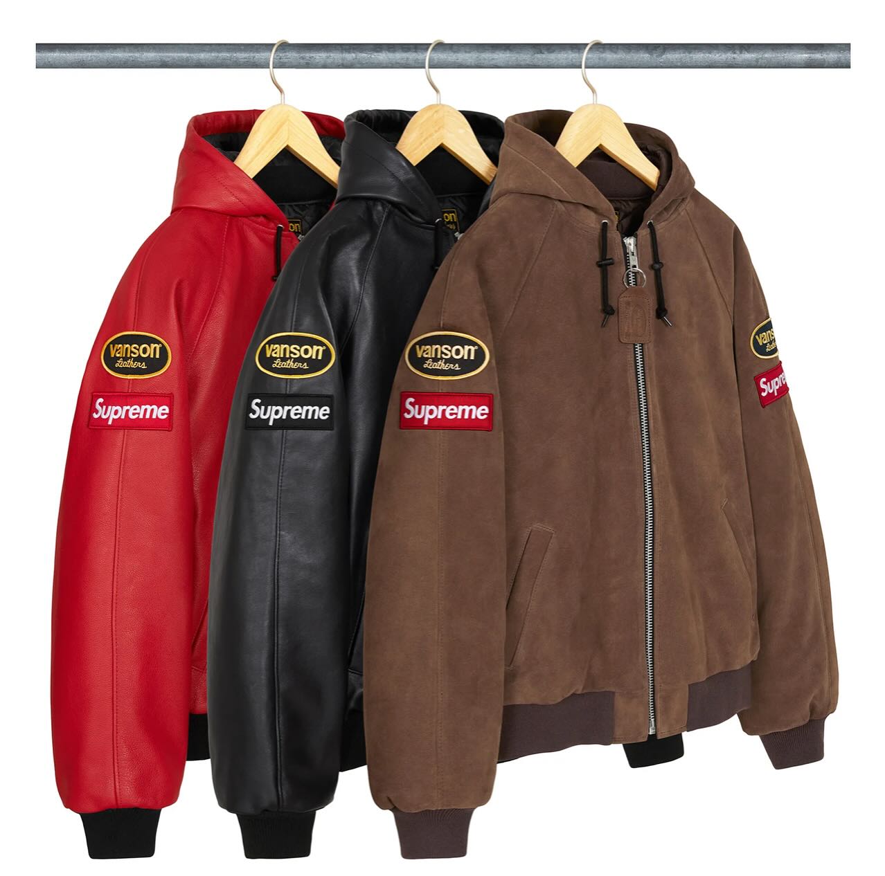 Supreme × VANSON の2024年秋冬コラボジャケットの実物が公開