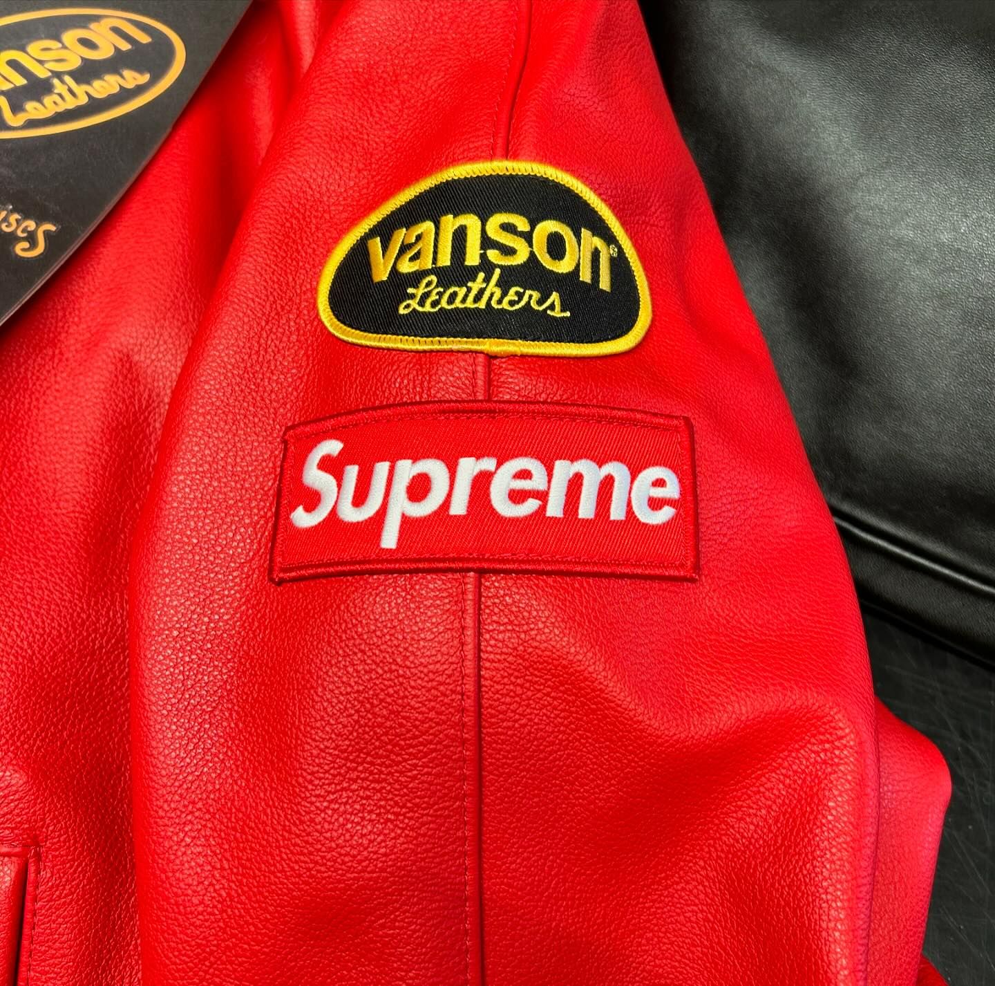 Supreme × VANSON の2024年秋冬コラボジャケットの実物が公開