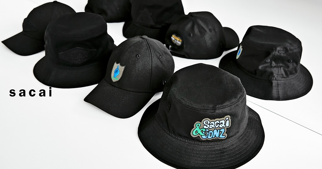 sacai × New era® のコラボヘッドウェアが登場