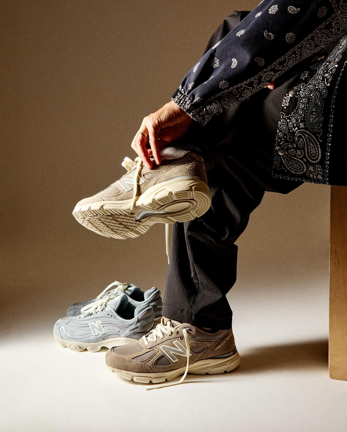 Ronnie Fieg が KITH × New Balance 990v4 & 1000 を公開