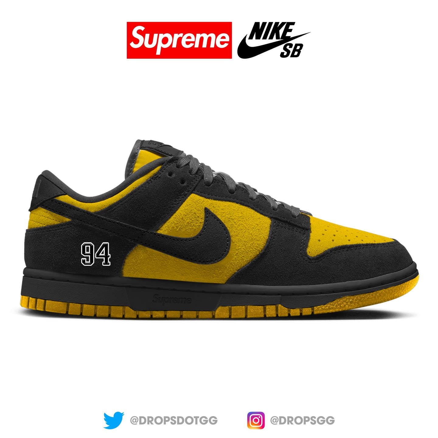 Supreme × NIKE SB DUNK LOW の4thカラーが公開