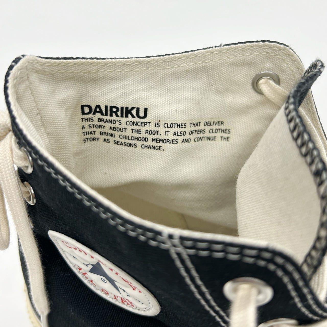 DAIRIKU × CONVERSE のコラボ ALLSTAR が登場登場