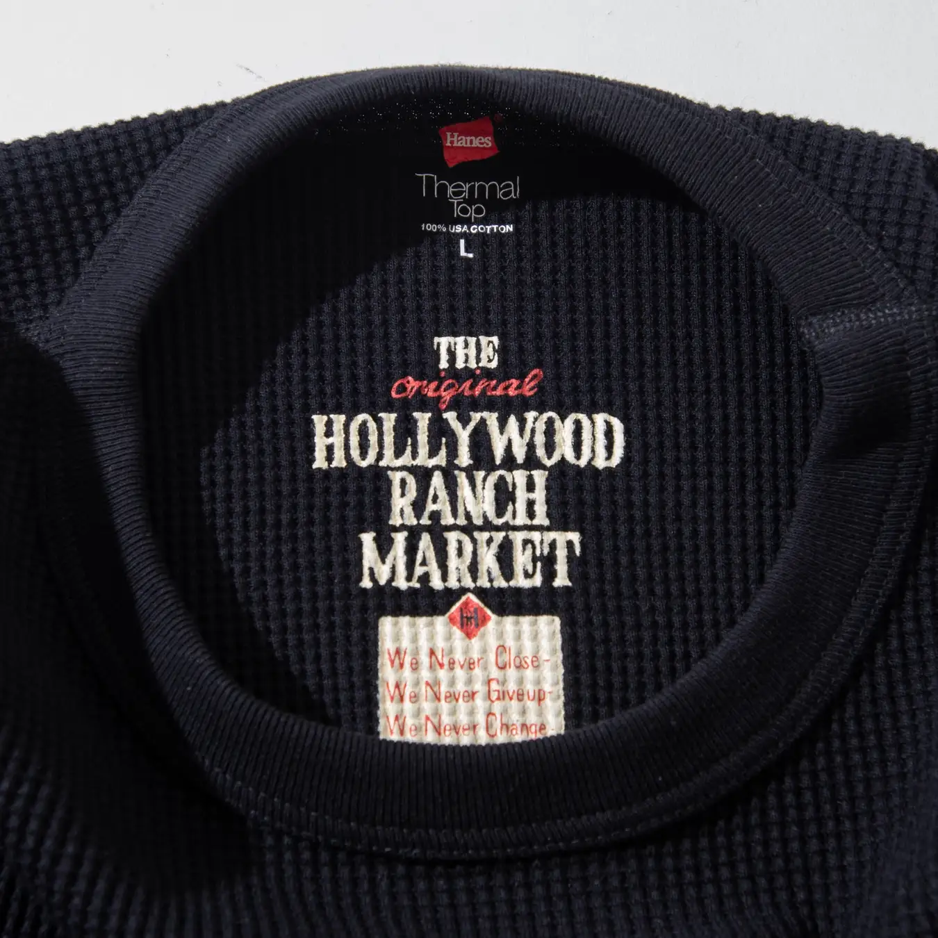 Hanes × HOLLYWOOD RANCH MARKET のコラボパックTシャツ第3弾が登場