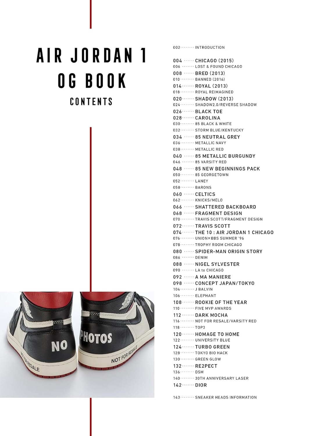 1冊丸ごと復刻 AJ1 で埋め尽くした書籍 AIR JORDAN 1 OG BOOK が発売