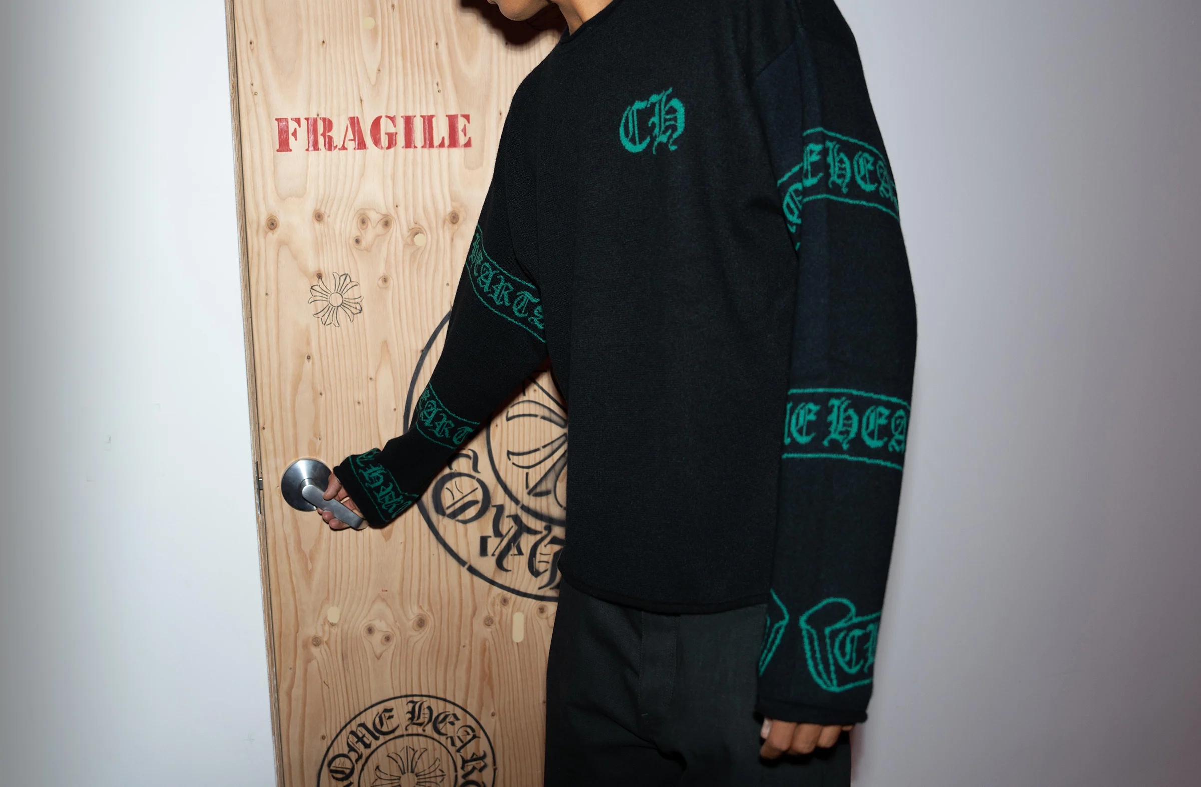 Chrome Hearts CH Scroll Sweater