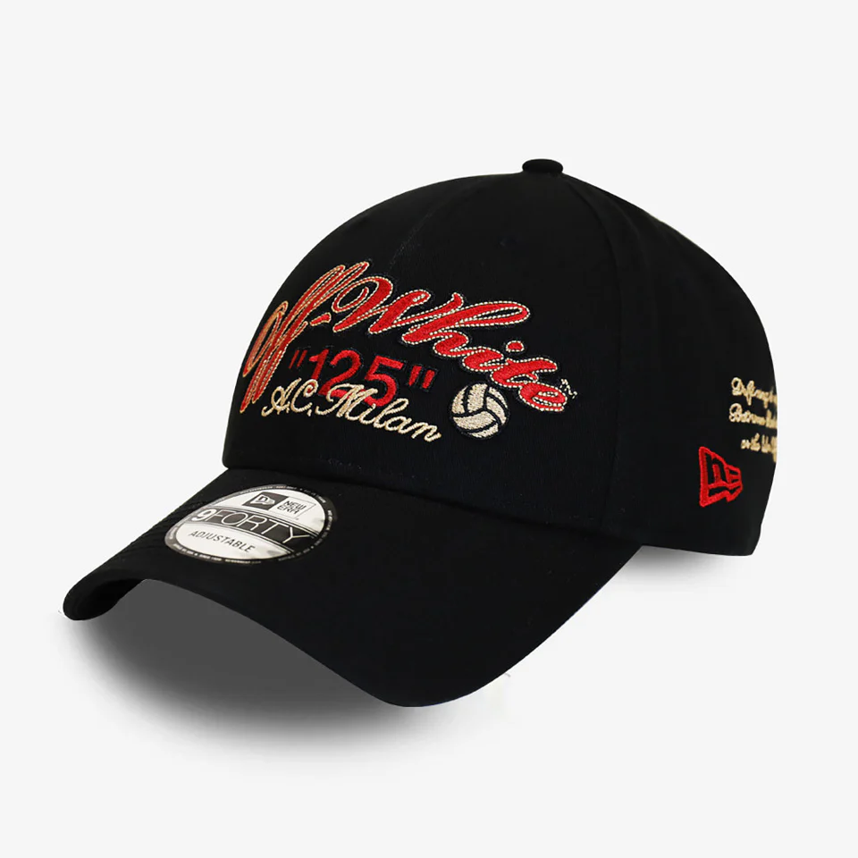 New era® × Off-White™ × ACミラン のトリプルコラボキャップが登場