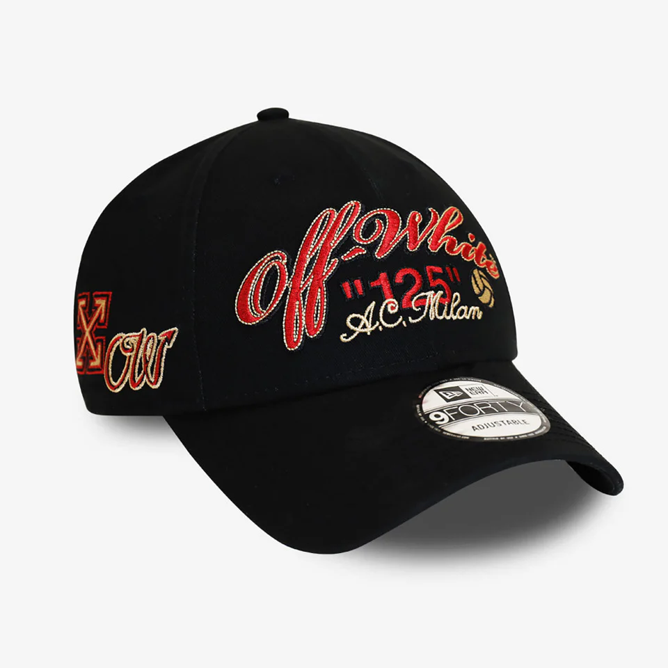 New era® × Off-White™ × ACミラン のトリプルコラボキャップが登場