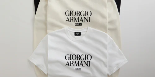 KITH の Monday Program™ に Giorgio Armani とのコラボTシャツ&クルーネックが登場