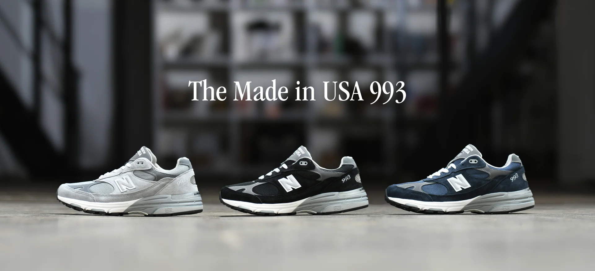 New Balance Made in USA 993 3カラーの国内WEB抽選が実施