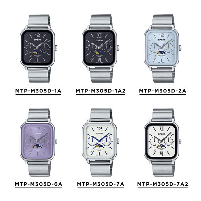 CASIO STANDARD MENS MTP-M305D/MTP-M305L 9月8日(日)発売