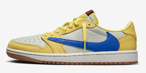 Sneakersnstuff が Travis Scott ×NIKE AIR JORDAN 1 LOW “Canary Yellow” のWEB抽選を開始