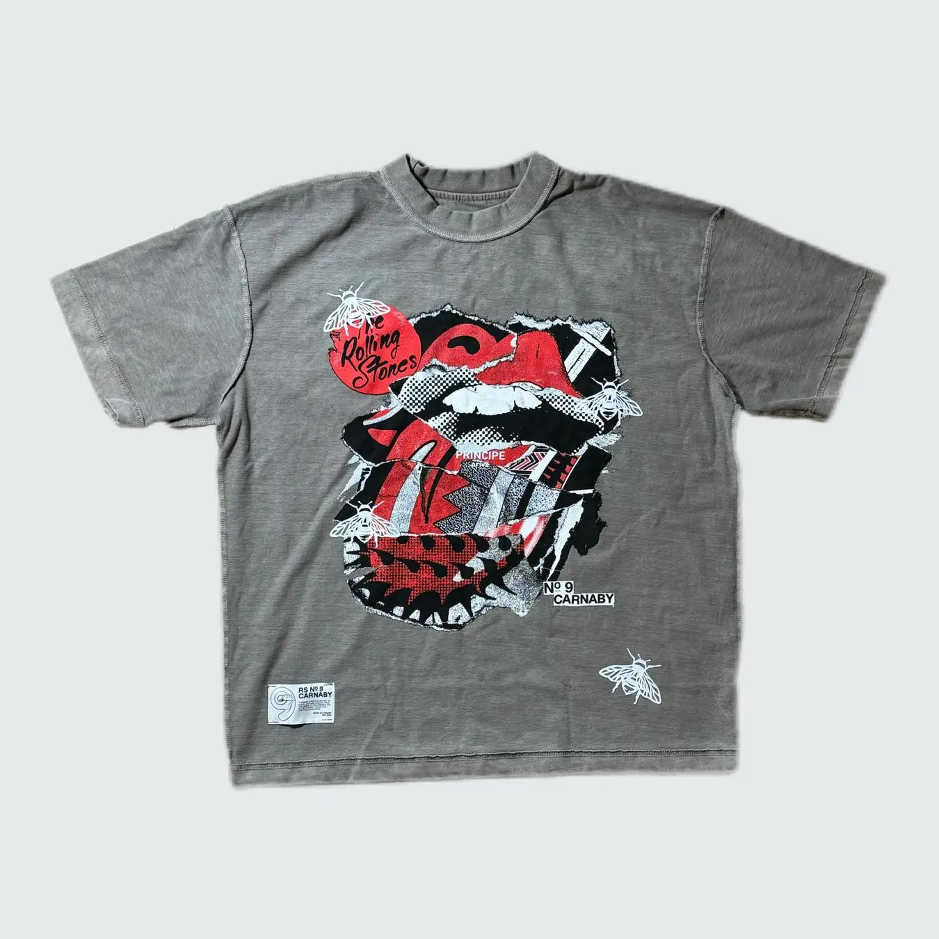 PRINCIPE prive から The Rolling Stones バンドTシャツのカスタマイズプロダクトが発売