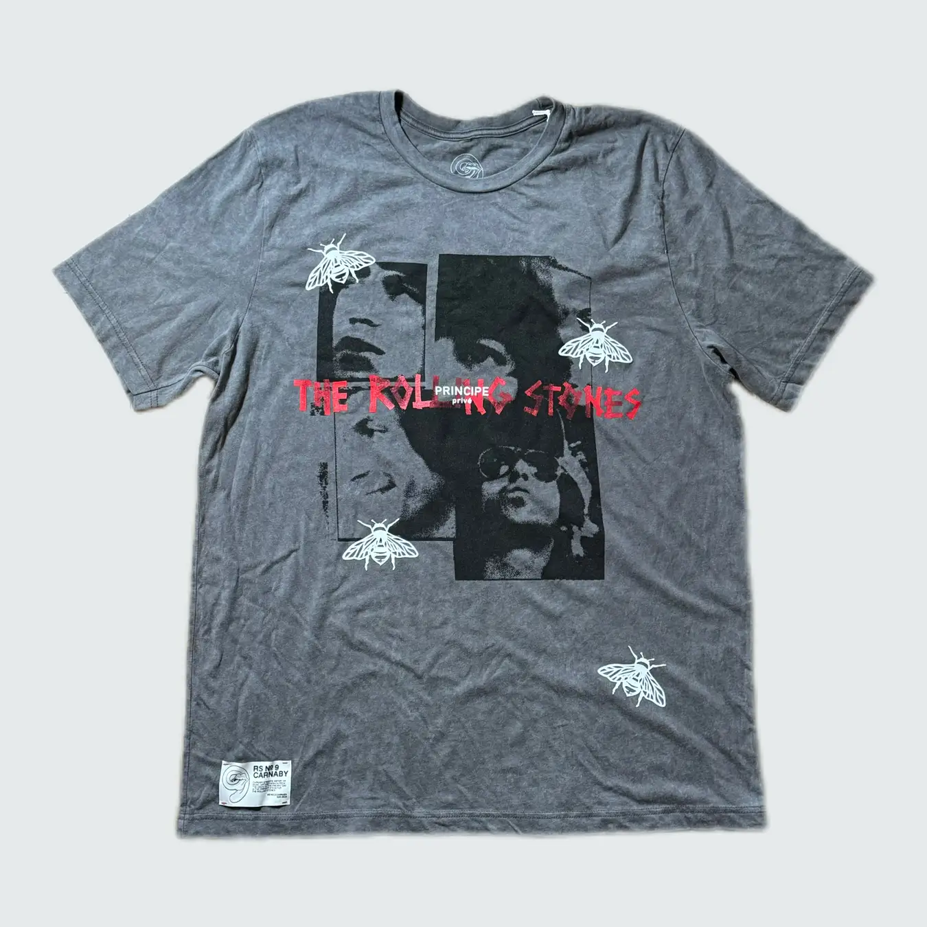 PRINCIPE prive から The Rolling Stones バンドTシャツのカスタマイズプロダクトが発売