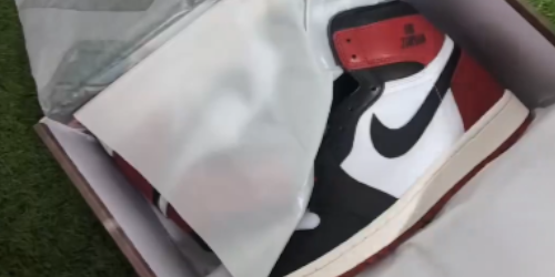 NIKE AIR JORDAN 1 “BLACK TOE REIMAGINED” の開封動画が公開