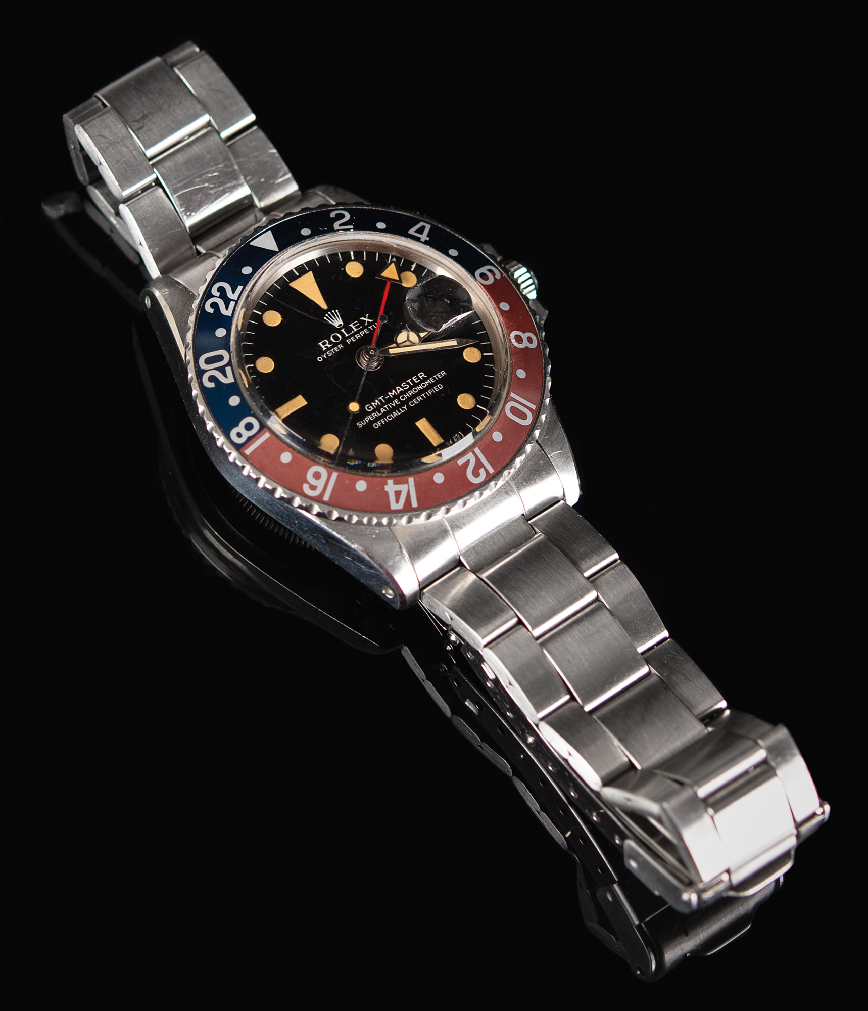 初めて月面で着用された ROLEX GMT マスター が登場