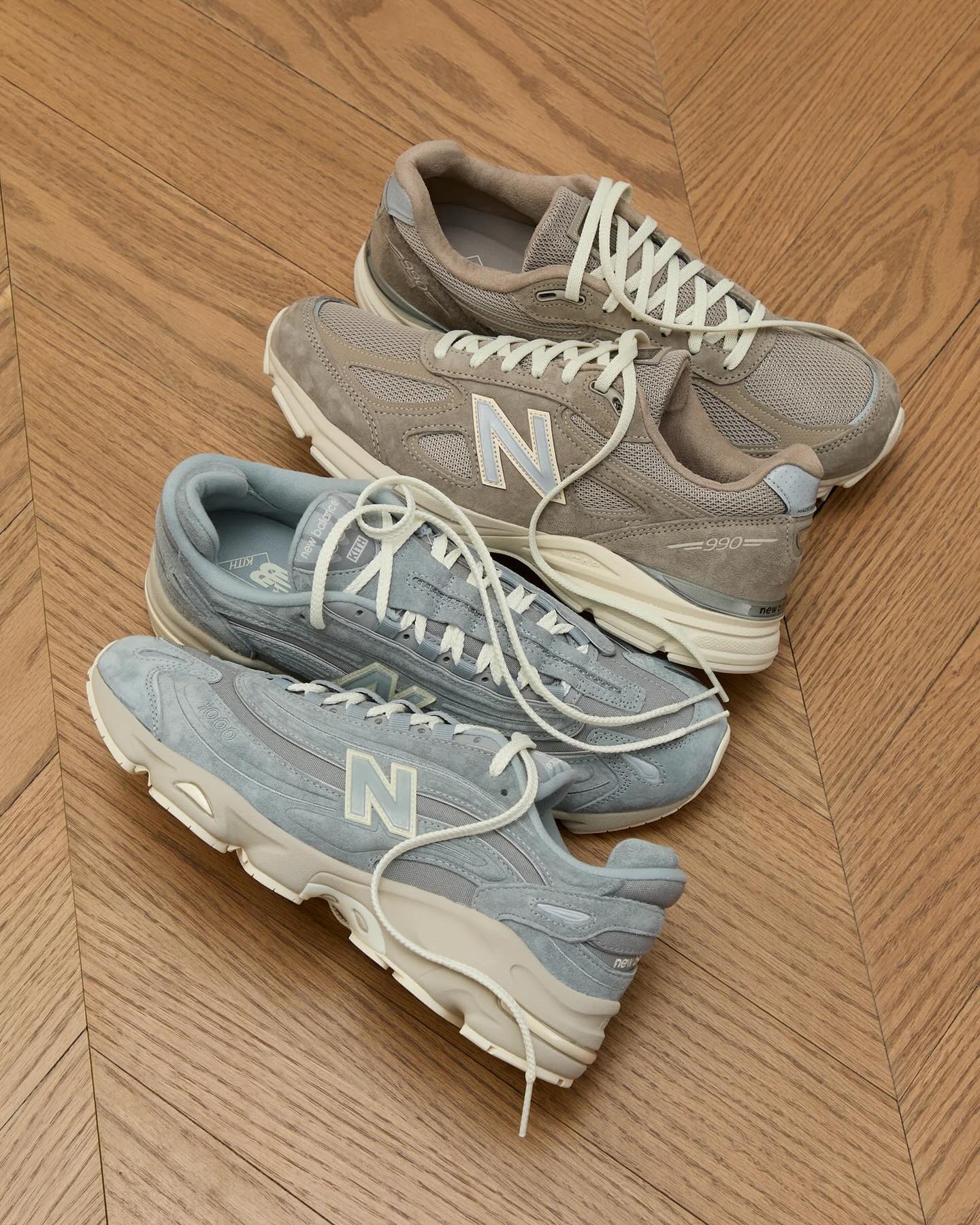 KITH × New Balance 990v4 & 1000 のWEB抽選方法が発表