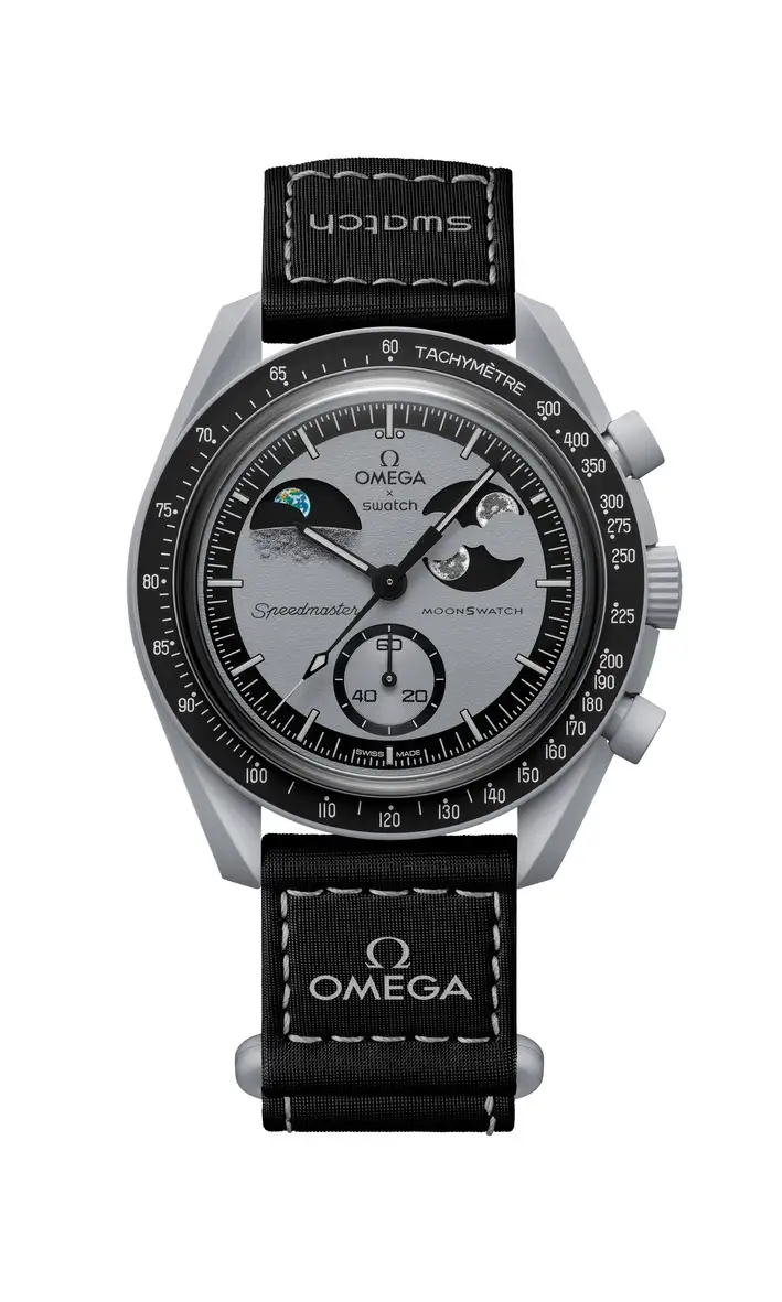 OMEGA × Swatch MoonSwatch の新作 “MISSION TO EARTHPHASE” が登場