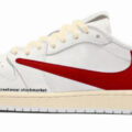 Travis Scott × NIKE AIR JORDAN 1 LOW “White/Red” が発売の噂