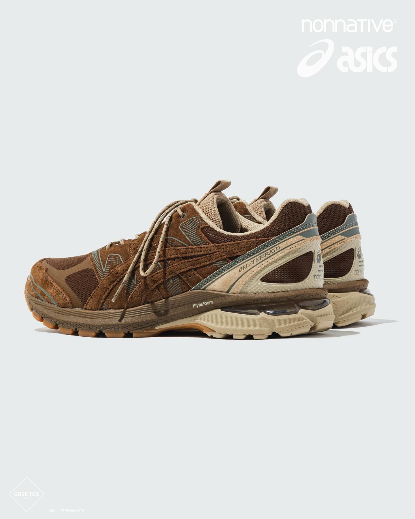 nonnative × ASICS の新作コラボスニーカーが登場