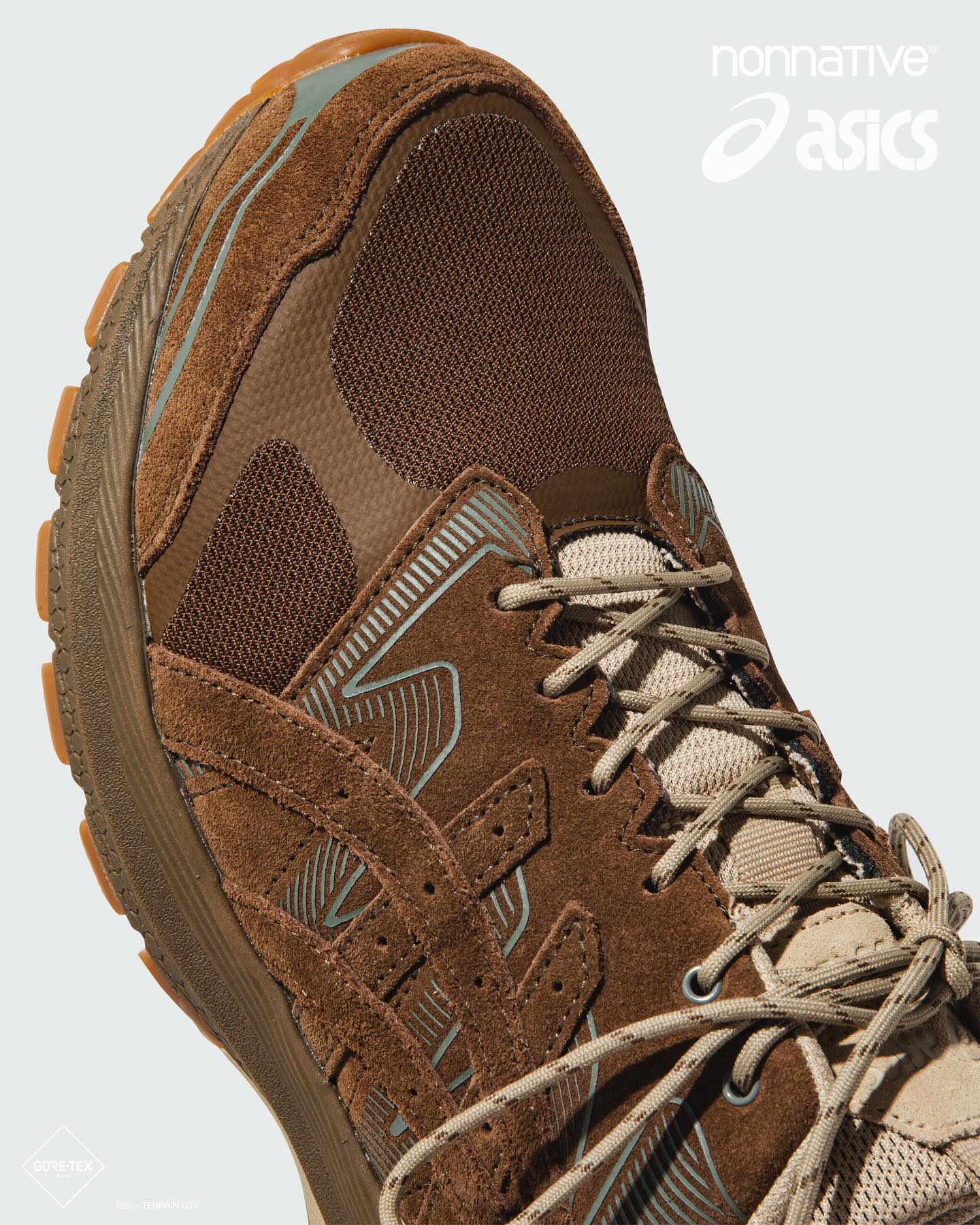 nonnative × ASICS の新作コラボスニーカーが登場