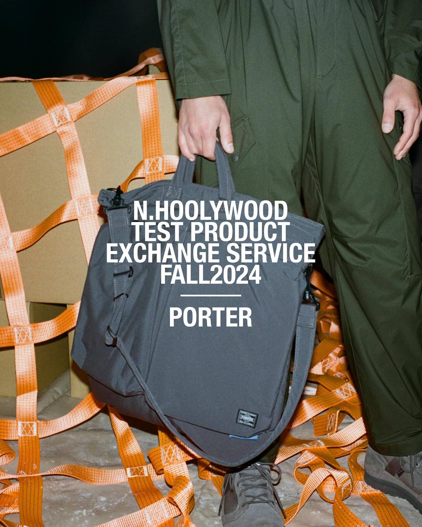 N.HOOLYWOOD × PORTER の新作コラボバッグが発売