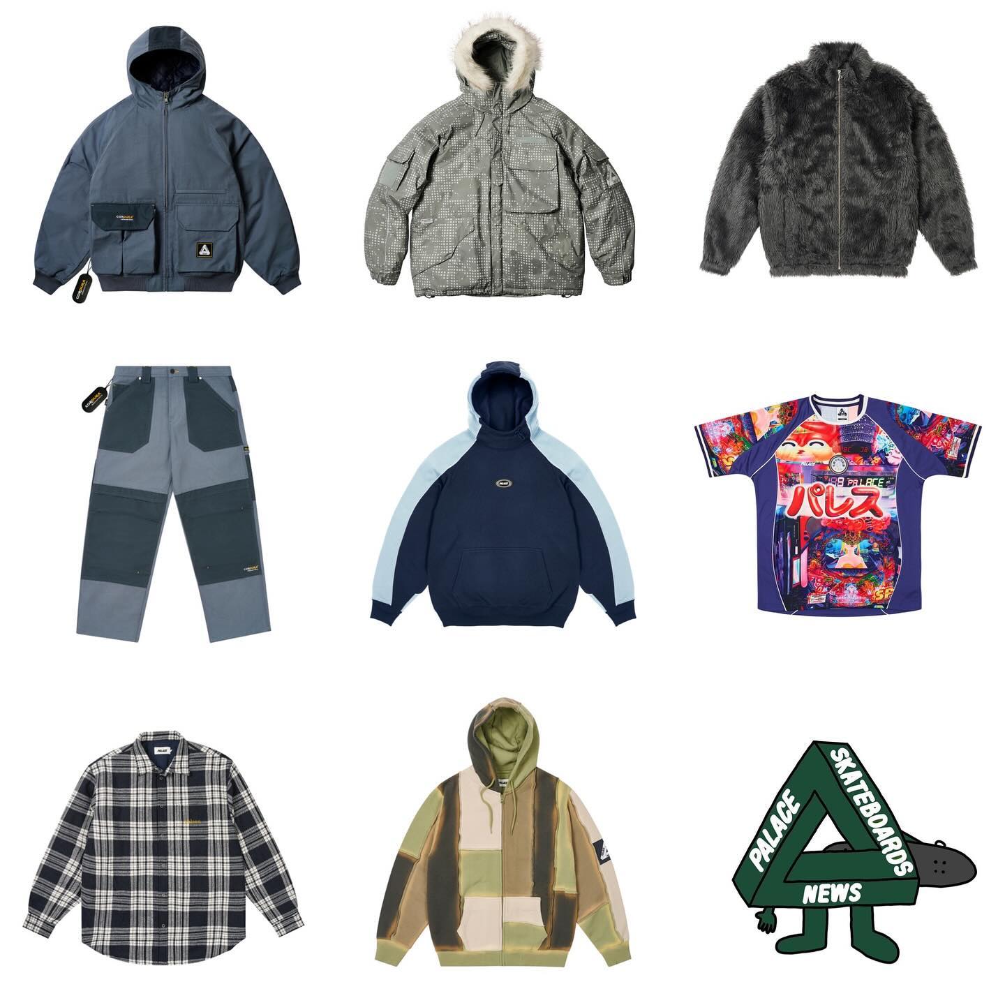 PALACE 2024年冬コレクション WEEK4 が登場