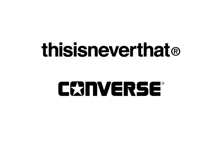 thisisneverthat® × CONVERSE のコラボスニーカーが公開