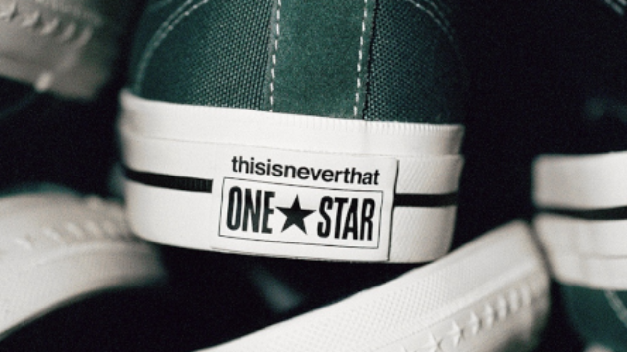 【期間限定価格】CONVERSE thisisneverthat OneStar thisisneverthat x Converse Reunite on One Star | Hypebeast