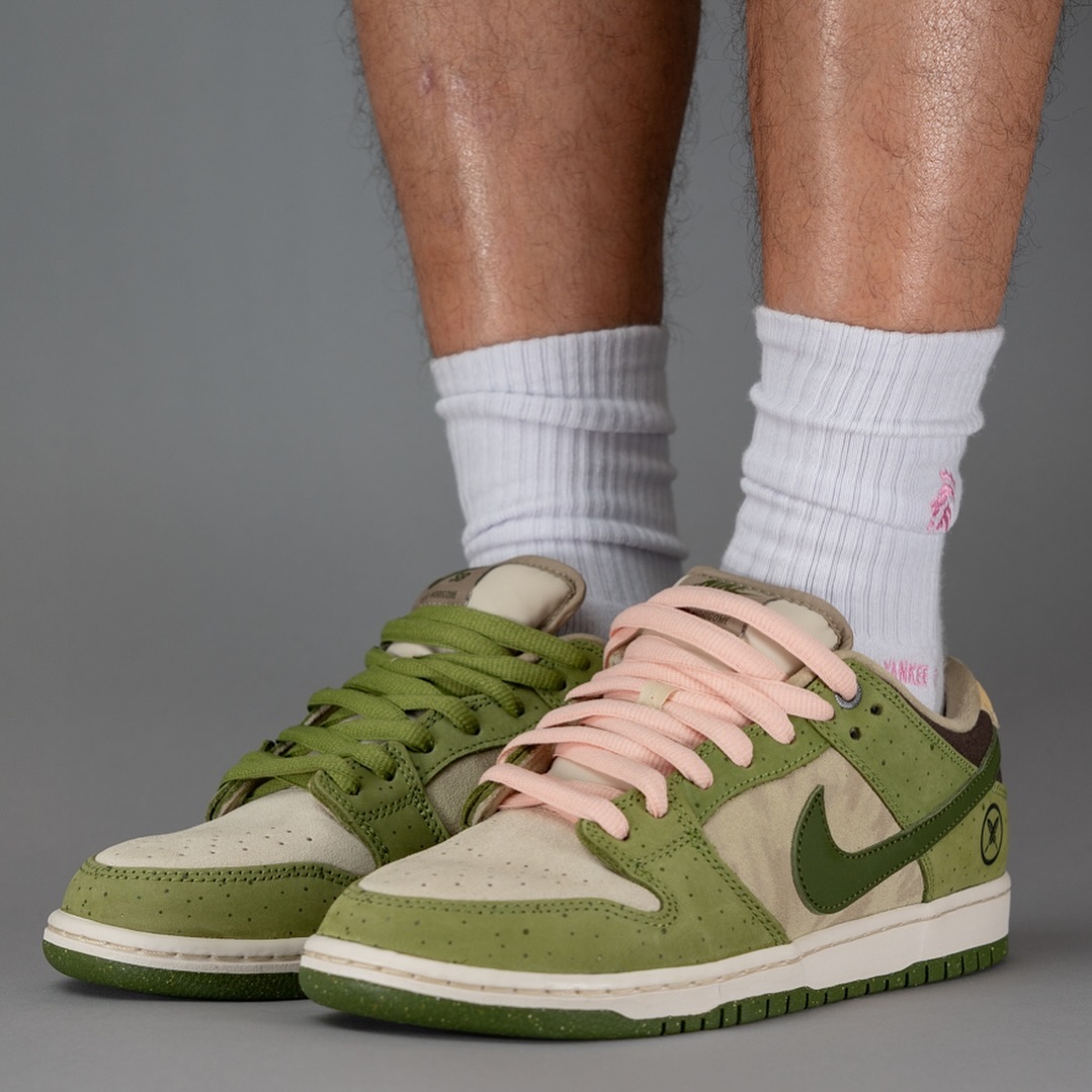 堀米 雄斗 × NIKE SB DUNK LOW の着用ヴィジュアルが公開