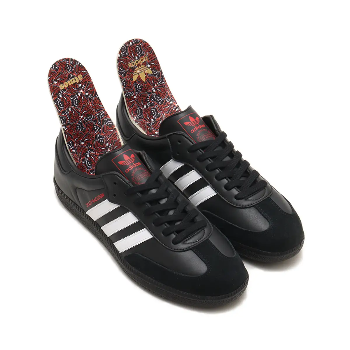 CRAZY RACCOON × atmos × adidas Originals SAMBA の抽選方法が発表