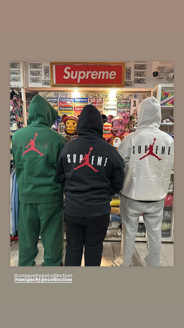 Supreme × JORDAN BRAND 2024FW の着用画像を追加