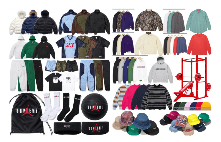 Supreme 2024年秋冬コレクション WEEK7 のドロップリストが公開