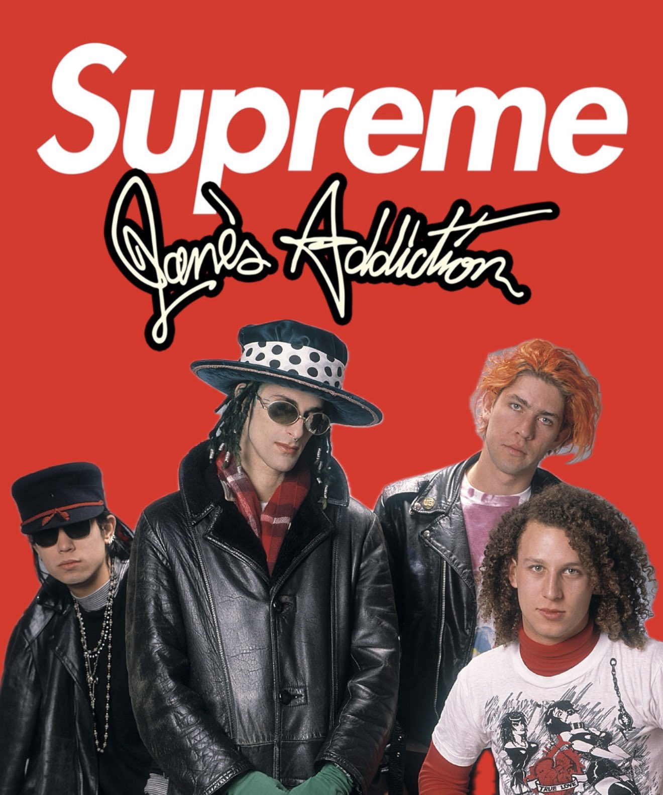 Supreme × Jane’s Addiction が今週発売予定