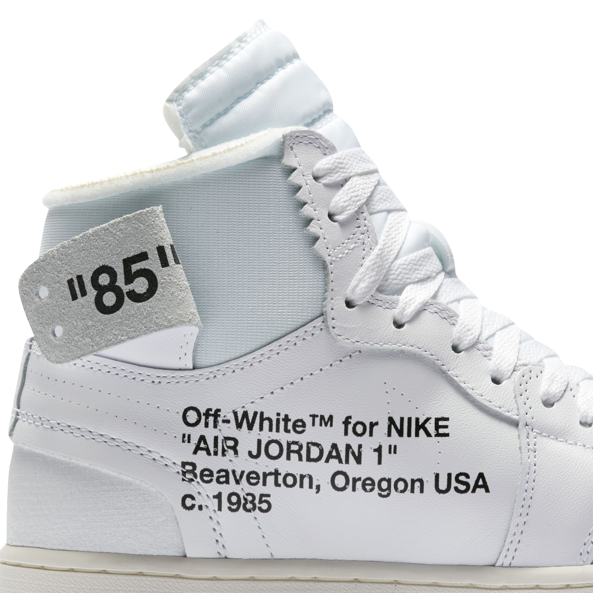 Off-White™ × NIKE AIR JORDAN 1 2025 の配色が判明