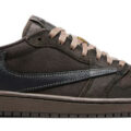 Travis Scott × NIKE AIR JORDAN 1 LOW “Velvet Brown” のディテール画像が公開