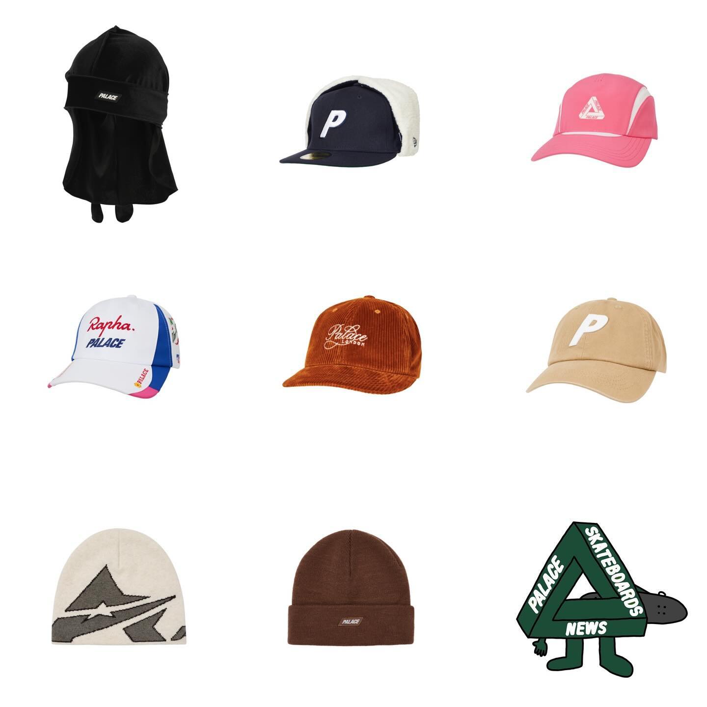 PALACE 2024年冬コレクション WEEK1 のドロップリストが公開