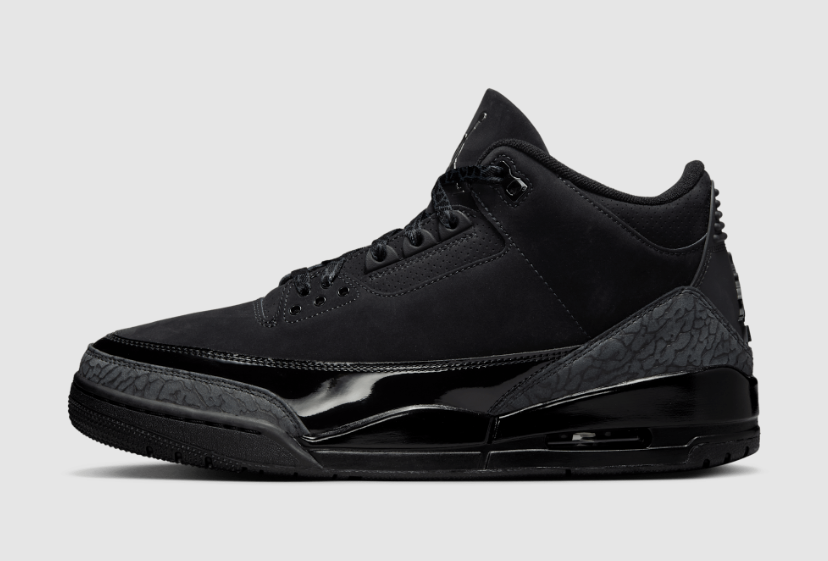 NIKE AIR JORDAN 3 “BLACK CAT” のオフィシャル画像が公開