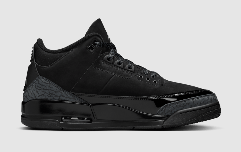 NIKE AIR JORDAN 3 “BLACK CAT” のオフィシャル画像が公開