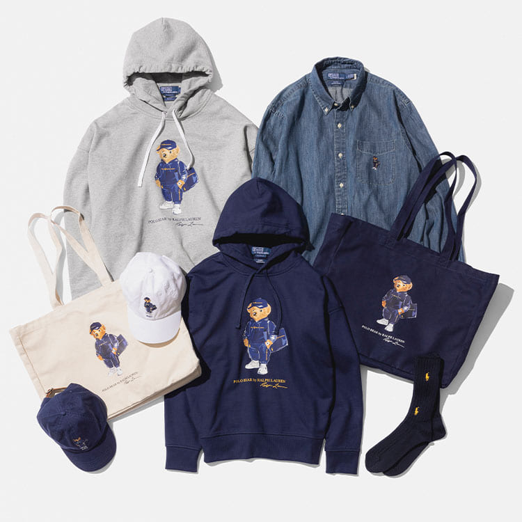 BEAMS × POLO RALPH LAUREN “Navy and Gold Logo” コレクション第4弾が登場