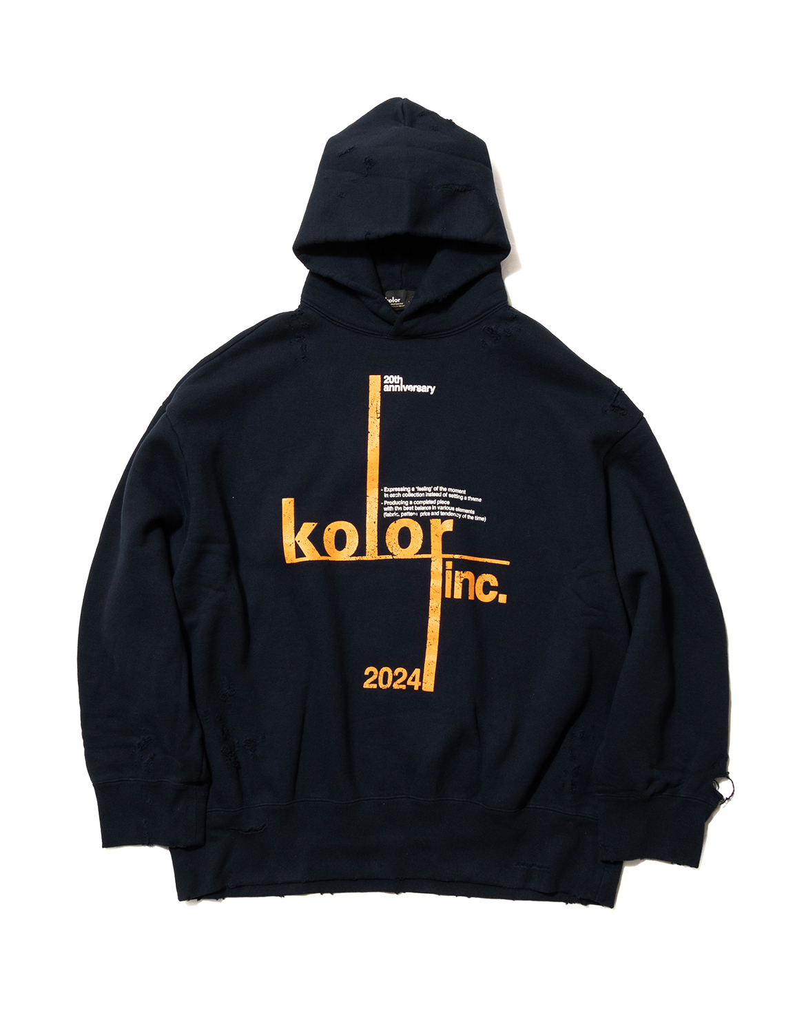 kolor が20周年記念アイテムを発売