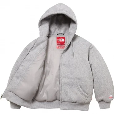 Supreme × THE NORTH FACE Down Zip Up Hooded Sweatshirt の背面デザインが判明