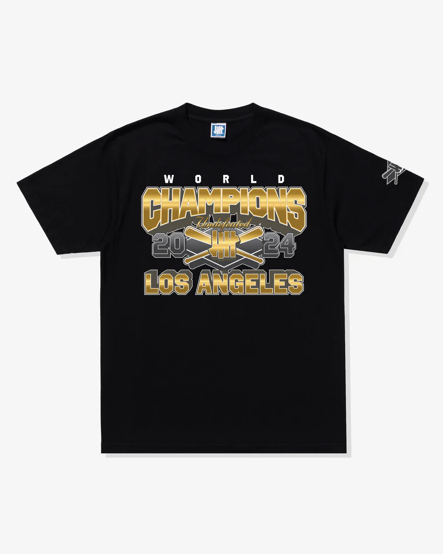 UNDEFEATED から ドジャース ワールドシリーズ優勝記念Tシャツが発売