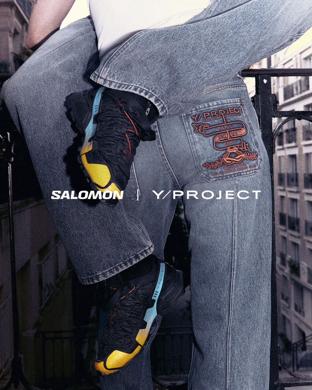 Y/PROJECT × SALOMON の初コラボスニーカーが発売