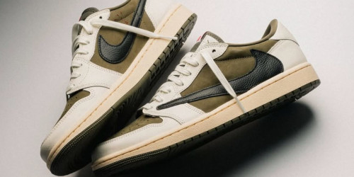 Sneakmart が Travis Scott × NIKE AIR JORDAN 1 LOW "MEDIUM OLIVE" のWEB抽選を開催