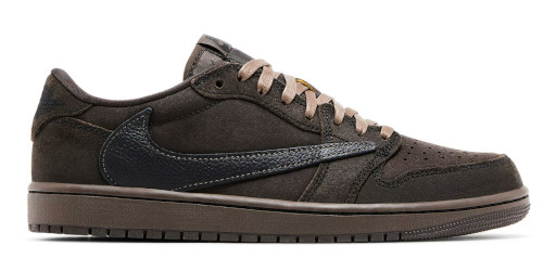 Travis Scott × NIKE AIR JORDAN 1 LOW “Velvet Brown” の SNKRS での販売数が公開