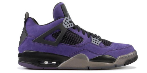 Travis Scott × NIKE AIR JORDAN 4 “Purple” の一般販売が敢行か