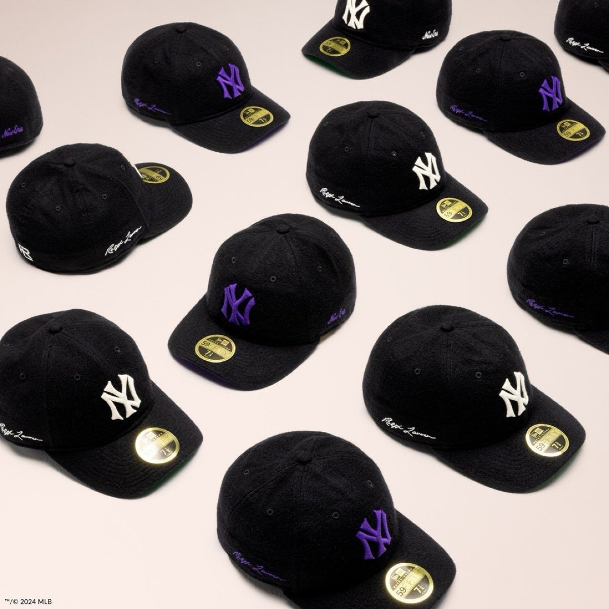 New era® × RALPH LAUREN PURPLE LABEL のコラボキャップが発売