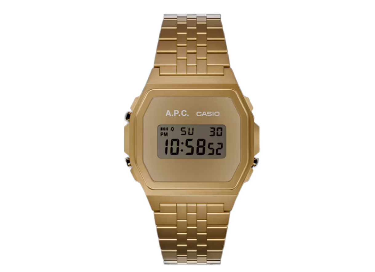 A.P.C. × CASIO のコラボウォッチが発売