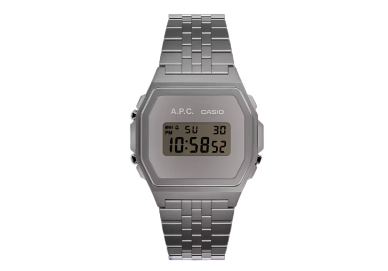 A.P.C. × CASIO のコラボウォッチが発売