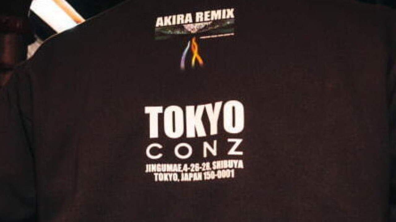 新品 AKIRA REMIX x nana-nana Tシャツ 黒 XXL セレクトショップCONZ